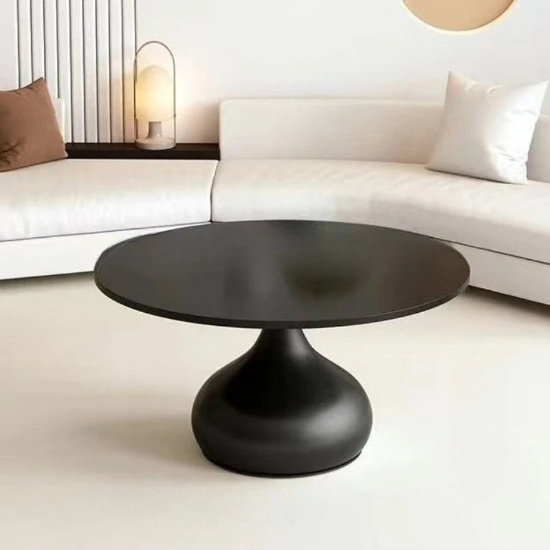 Nordic Round Coffee Table - Modern Living Room Essential – view 1, modern home furniture